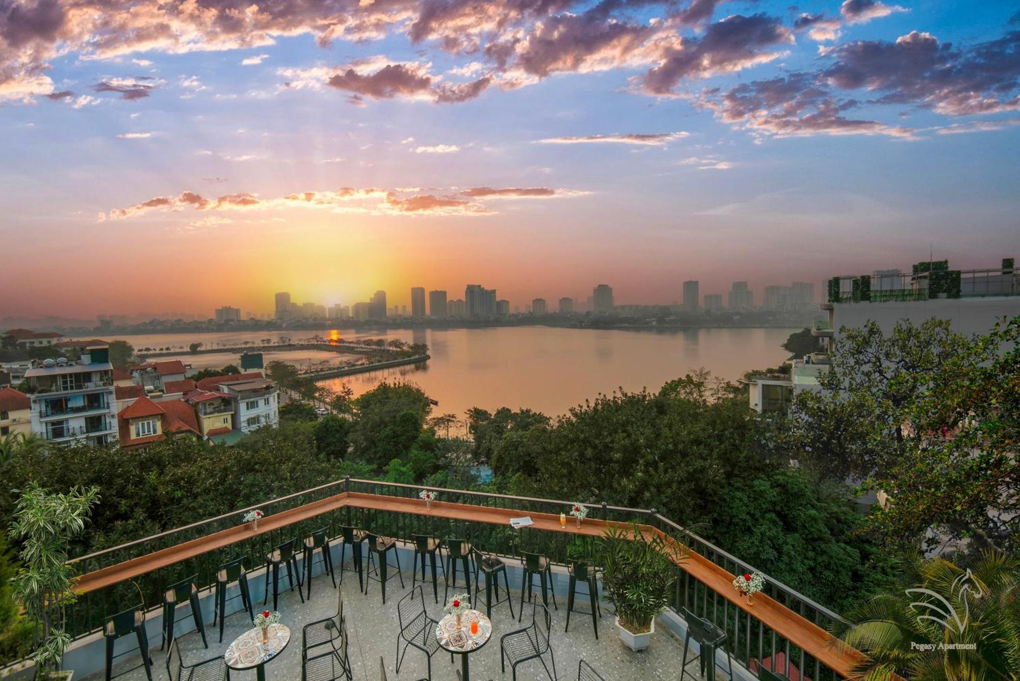 Westlake Pearl Aparthotel & Spa- By Pegasy Group ハノイ市 エクステリア 写真
