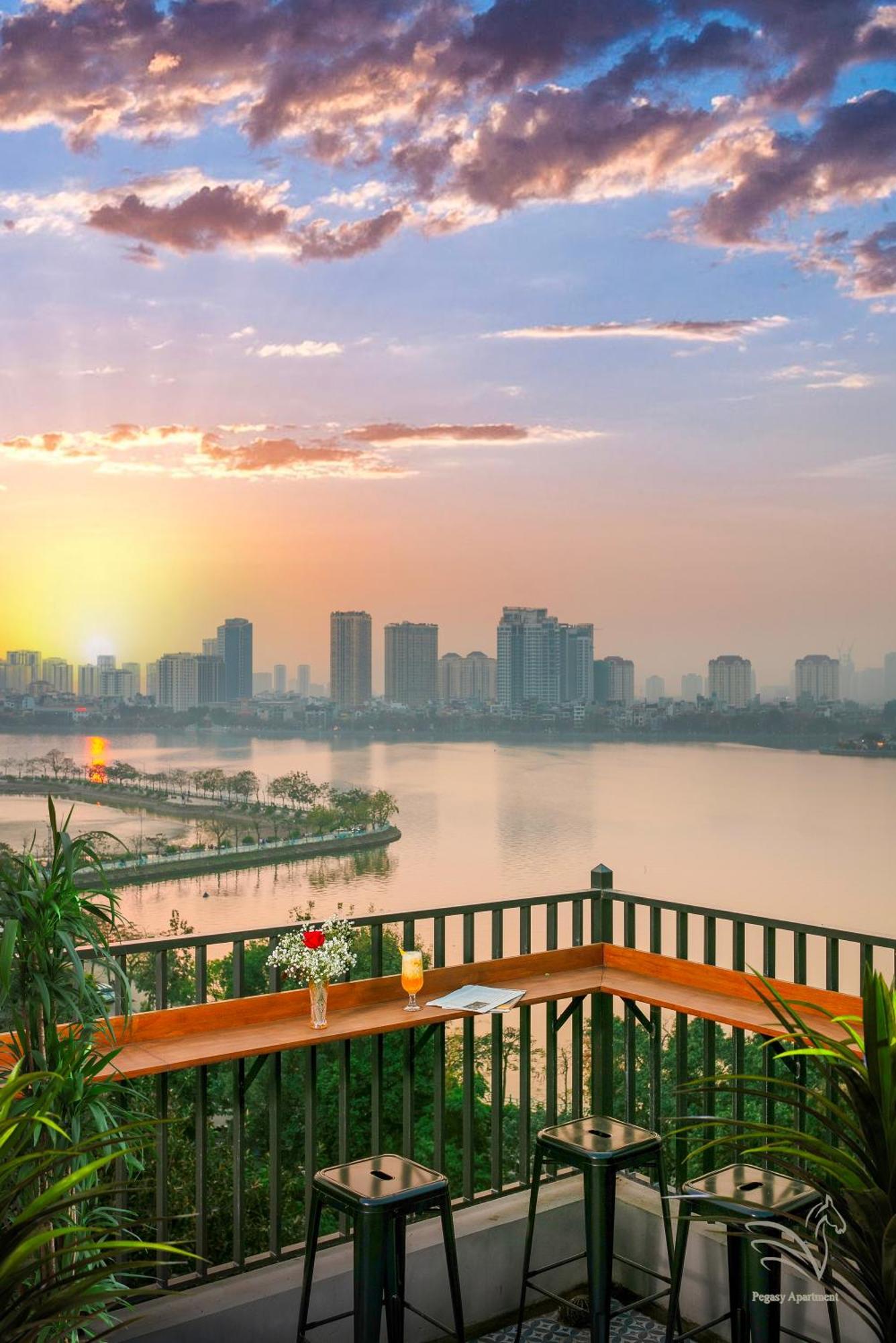 Westlake Pearl Aparthotel & Spa- By Pegasy Group ハノイ市 エクステリア 写真